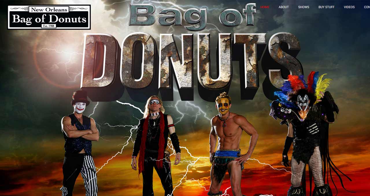 bag of donuts website image