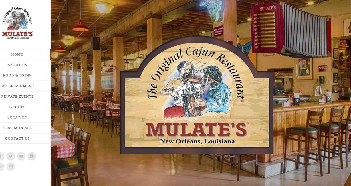 Mulate s Cajun Restaurant New Orleans Website Designers mulate-s-cajun-restaurant-new-orleans-website-designers