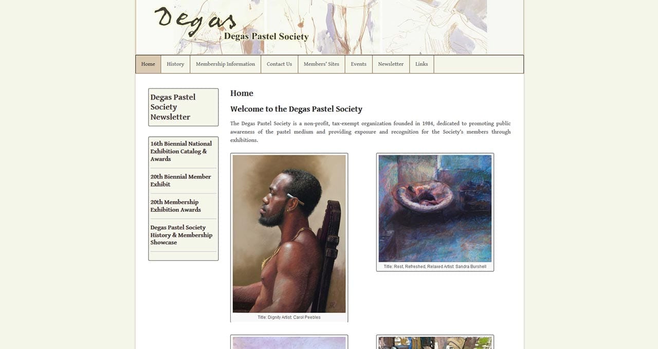 Degas Pastel Society